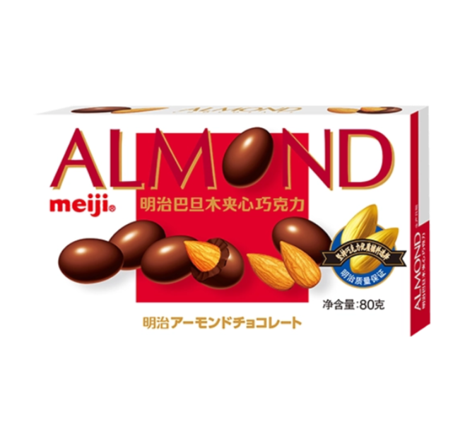 巴旦木夹心巧克力