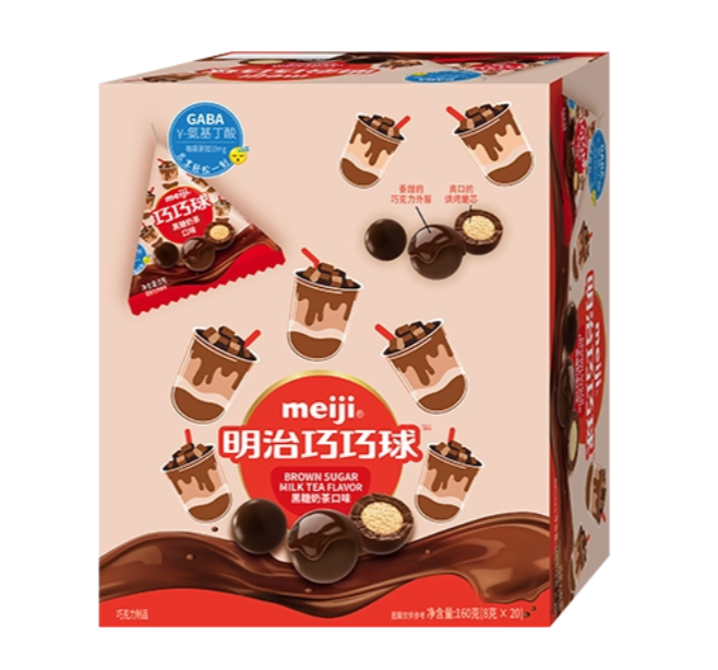 橡皮糖巧克力（水蜜桃酸奶味）