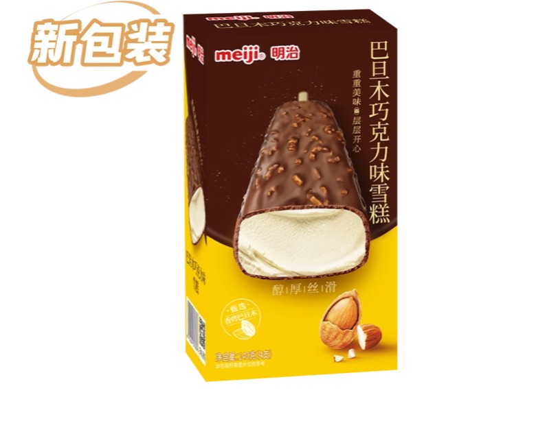 明治巴旦木巧克力味雪糕