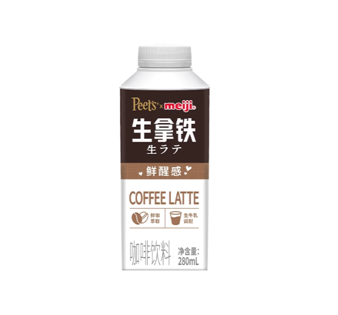 Peet’s x meiji 生拿铁