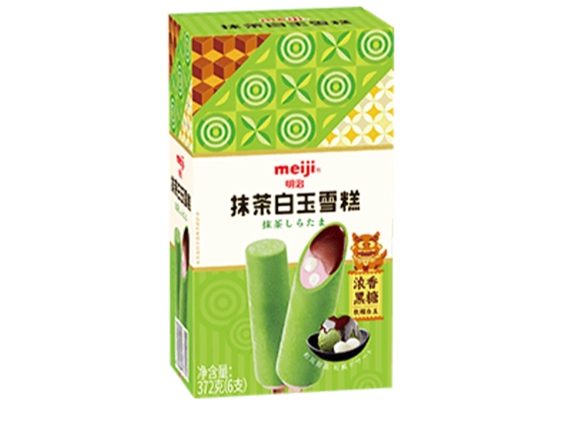 明治抹茶白玉雪糕