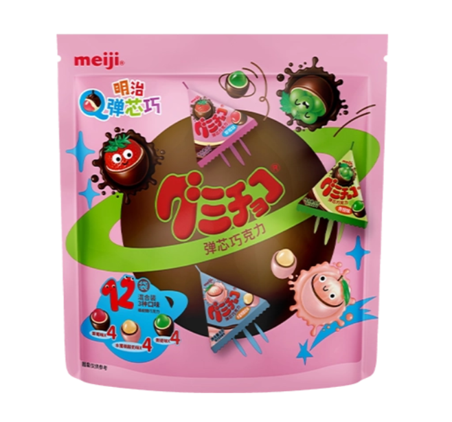 明治橡皮糖巧克力（混合装）