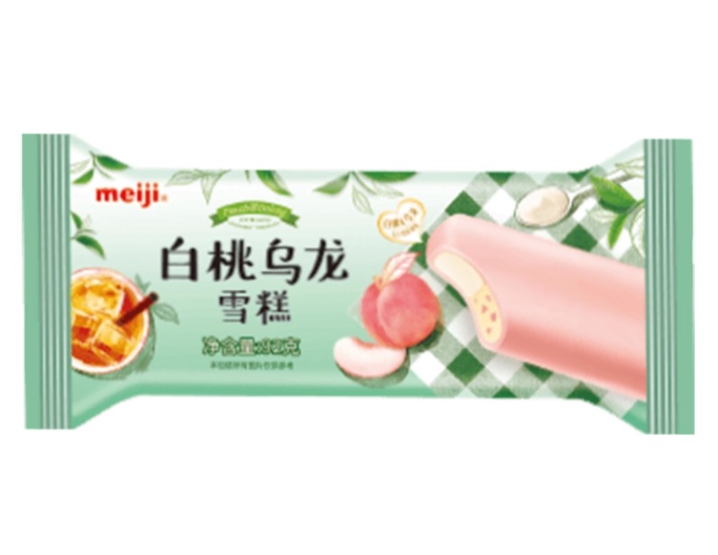 明治白桃乌龙雪糕