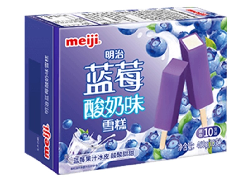 明治蓝莓酸奶味雪糕