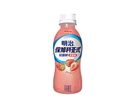 新商品【明治保加利亚式轻酸奶 草莓味180g】